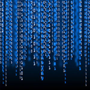 Image of abstract data